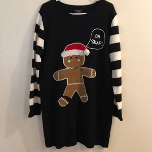 Oh Snap Holiday Sweater - Size 2X